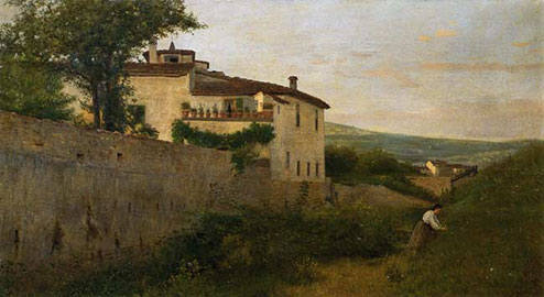 Casa Batelli a Piagentina, Silvestro Lega