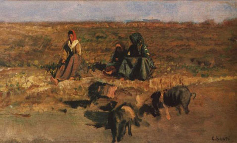 Guardiane di porci, Cristiano Banti