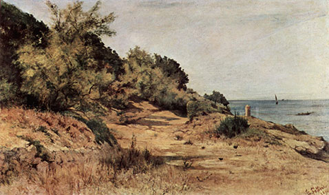 Lungomare d'Antignano, Giovanni Fattori