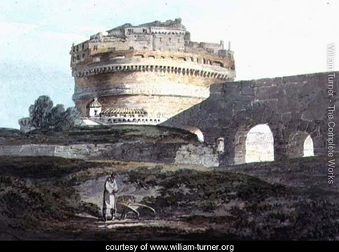 Castle of San Angelo, Rome, William Turner
