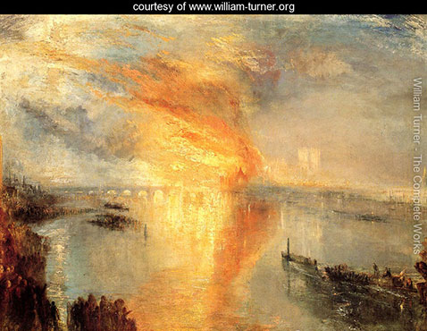 The Burning of the Houses of Parliament 2, William Turner