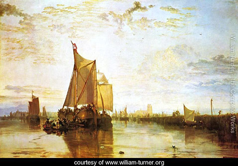 Dort - The Dort Packet Boat From Rotterdam Bacalmed, William Turner