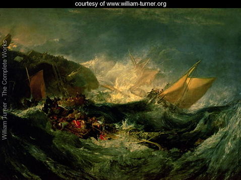 Wreck of a Transport Ship, William Turner
