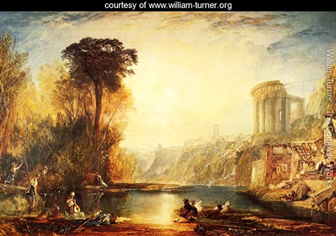 Landscape Composition of Tivoli,  William Turner