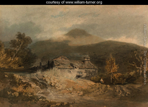 A mill in North Wales, William Turner