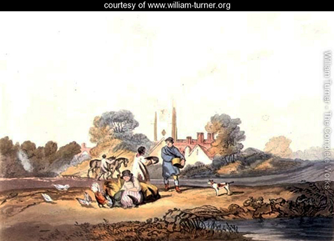 Autumn sowing grain, William Turner