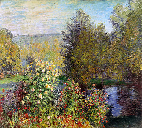 A Corner of the Garden at Montgeron - Claude Monet