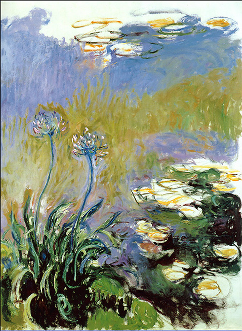 Agapanthus - Claude Monet