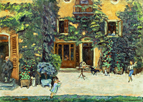 Children in a Garden - Pierre Bonnard