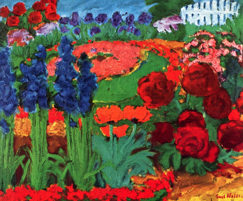 Flower Garden 1922 - Emil Nolde