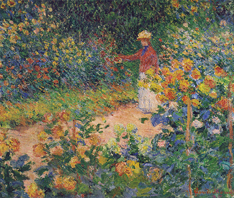 In The Garden - Claude Monet