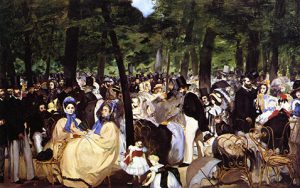 Music in the Tuileries Garden - Edouard Manet