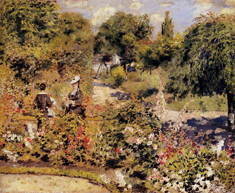 The Garden at Fontenay - Auguste Renoir