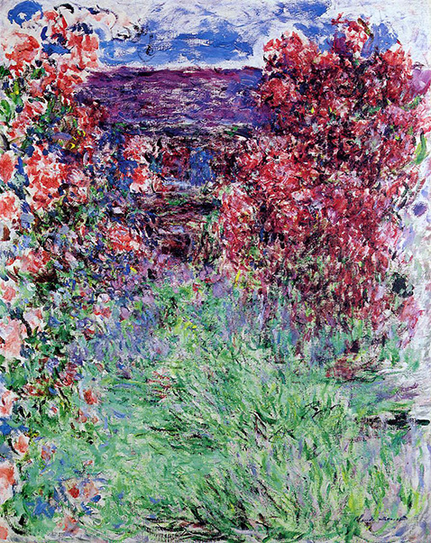 The House among the Roses - Claude Monet