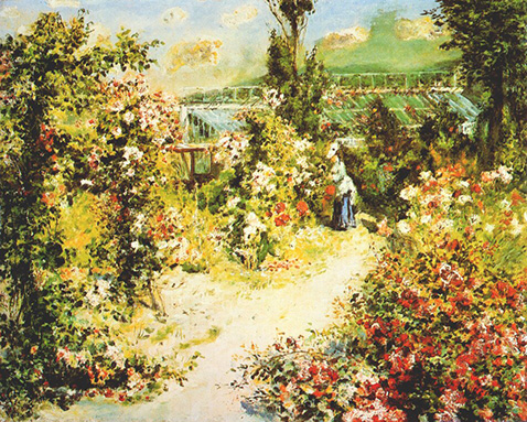 The greenhouse - Auguste Renoir