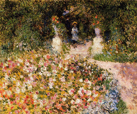 The Garden - Auguste Renoir