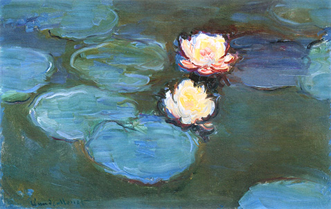 Water Lilies  - Claude Monet - 1899