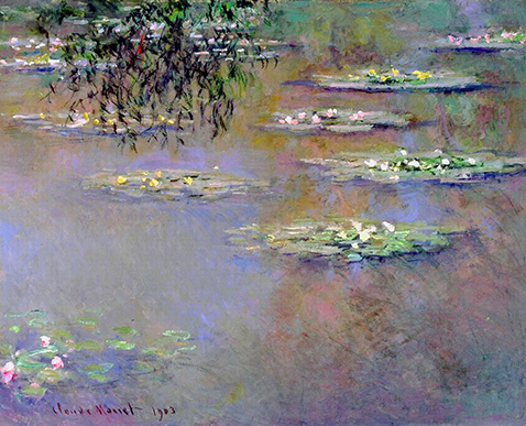 Water Lilies - Claude Monet - 1903 