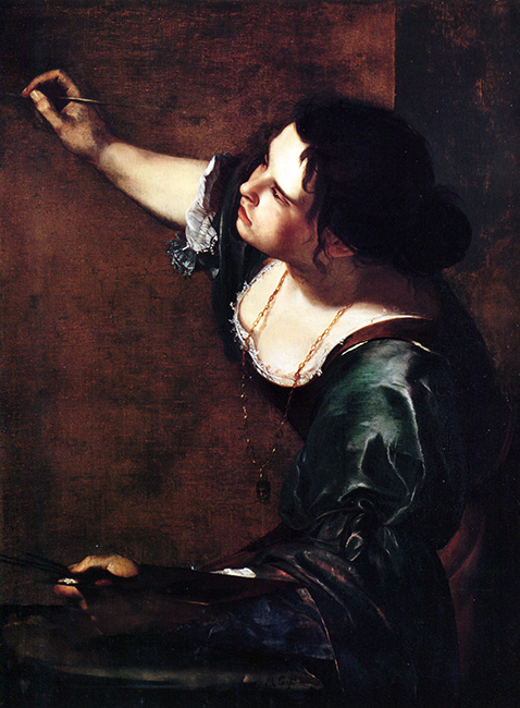 Autoritratto - Artemisia Gentileschi