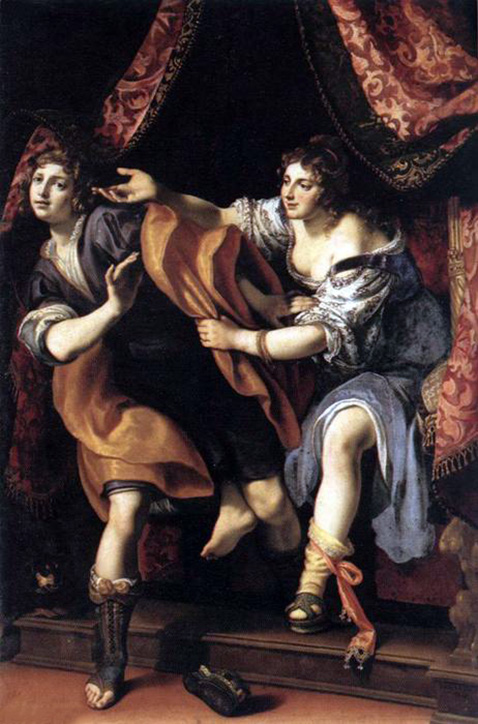Giuseppe e la moglie di Putifarre - Ludovico Cardi, detto il Cigoli 