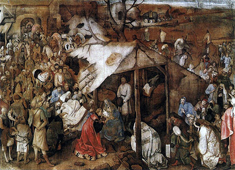 Adorazione dei Magi - Pieter Brueghel Il Vecchio