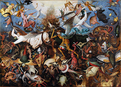 Caduta degli angeli ribelli - Pieter Brueghel Il Vecchio