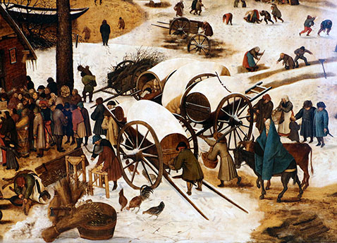 Censimento di Betlemme - Pieter Brueghel Il Giovane