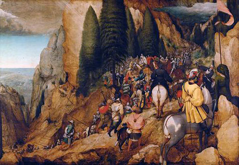 Conversione di san Paolo - Pieter Brueghel Il Vecchio