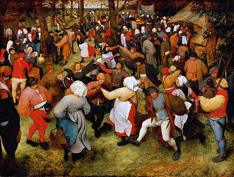 Danza nuziale - Pieter Brueghel Il Vecchio