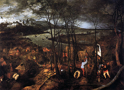 Giornata Buia - Pieter Brueghel Il Vecchio