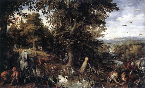 Giardino dell'Eden - Jan Brueghel Il Vecchio