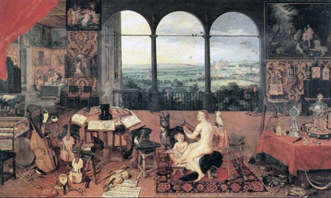Il senso dell’udito - Jan Brueghel Il Vecchio