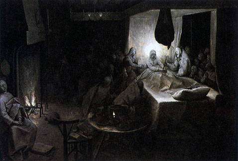 Morte di Maria - Pieter Brueghel Il Vecchio