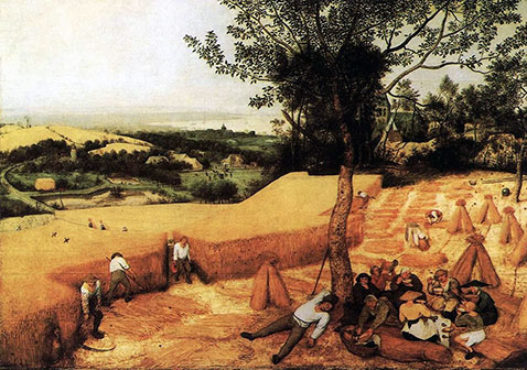 Mietitura - Pieter Brueghel Il Vecchio