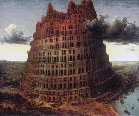 Piccola Torre di Babele - Pieter Brueghel Il Vecchio