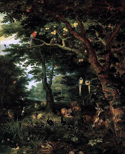 Paradiso - Jan Brueghel Il Giovane
