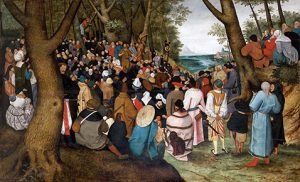 Predica di san Giovanni Battista - Pieter Brueghel Il Giovane