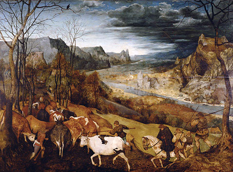 Ritorno della mandria - Pieter Brueghel Il Vecchio