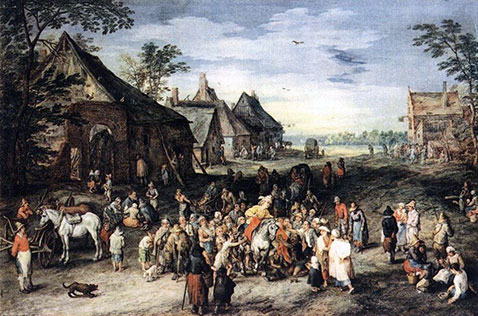 San Martino - Jan Brueghel Il Vecchio