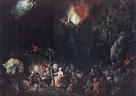 Tentazione di sant'Antonio - Jan Brueghel Il Vecchio