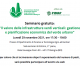 29 novembre 2021 – Seminario “Il valore delle infrastrutture verdi verticali: gestione e pianificazione economica del verde urbano”