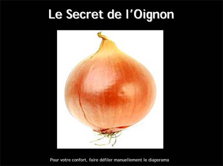 Secret de l’oignon