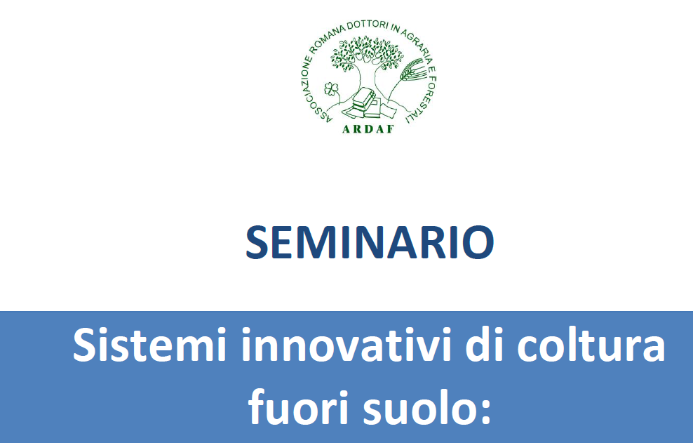 Roma, 20 gennaio 2016 – Sistemi di coltura fuori suolo: prospettive ed opportunità per l’orticoltura urbana