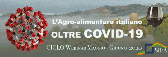 Venerdì 19.06.2020 – Webinar “Mercati agroindustriali e Covid-19. Riflessioni per la ripartenza”