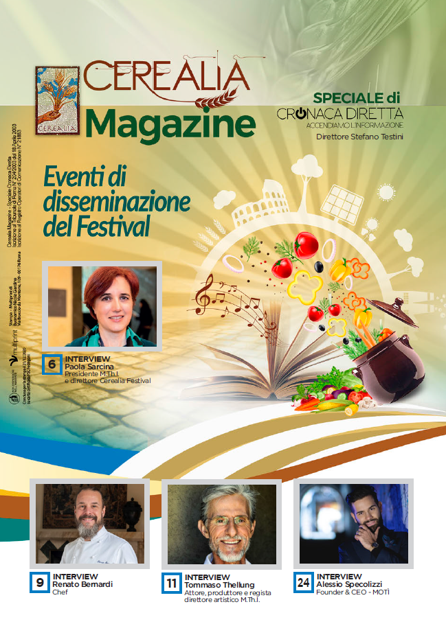 Cerealia Magazine. Eventi di disseminazione del Festival