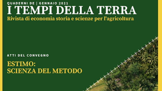 Pubblicati gli atti delle giornate di studio Estimo: scienza del metodo