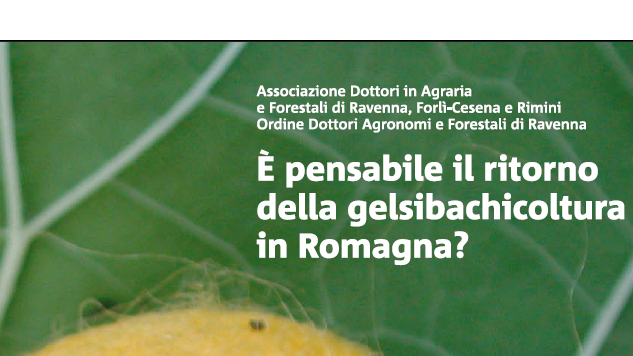 Pubblicati gli atti del convegno “È pensabile il ritorno della gelsibachicoltura in Romagna?” 30.11.2020
