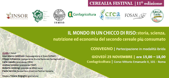 Il mondo in un chicco di riso: storia, scienza, nutrizione ed economia del secondo cereale più consumato