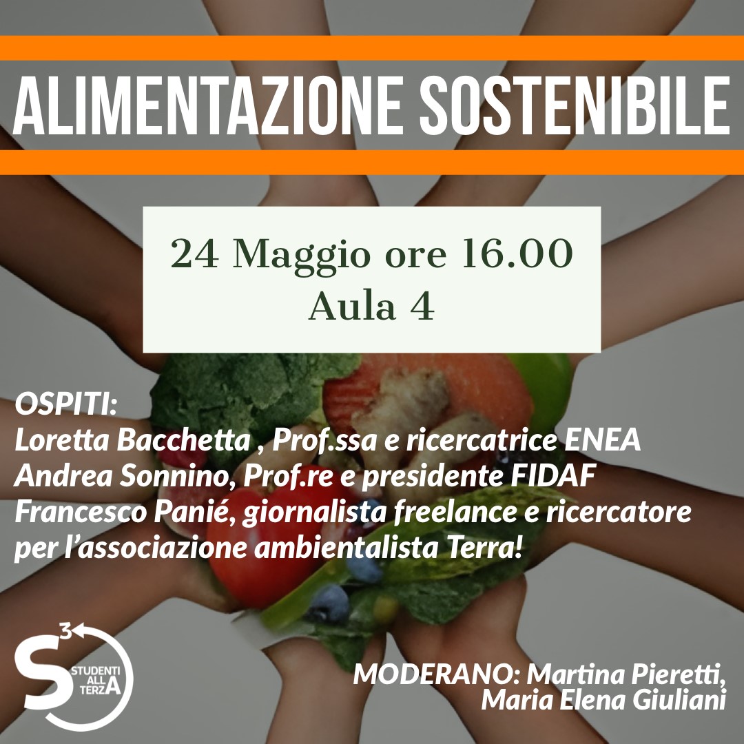 24 maggio 2022 – Evento “Alimentazione sostenibile”