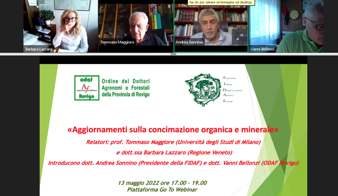 Seminario del 13.05.2022 “Aggiornamenti sulla concimazione organica e minerale”_ Diapositive